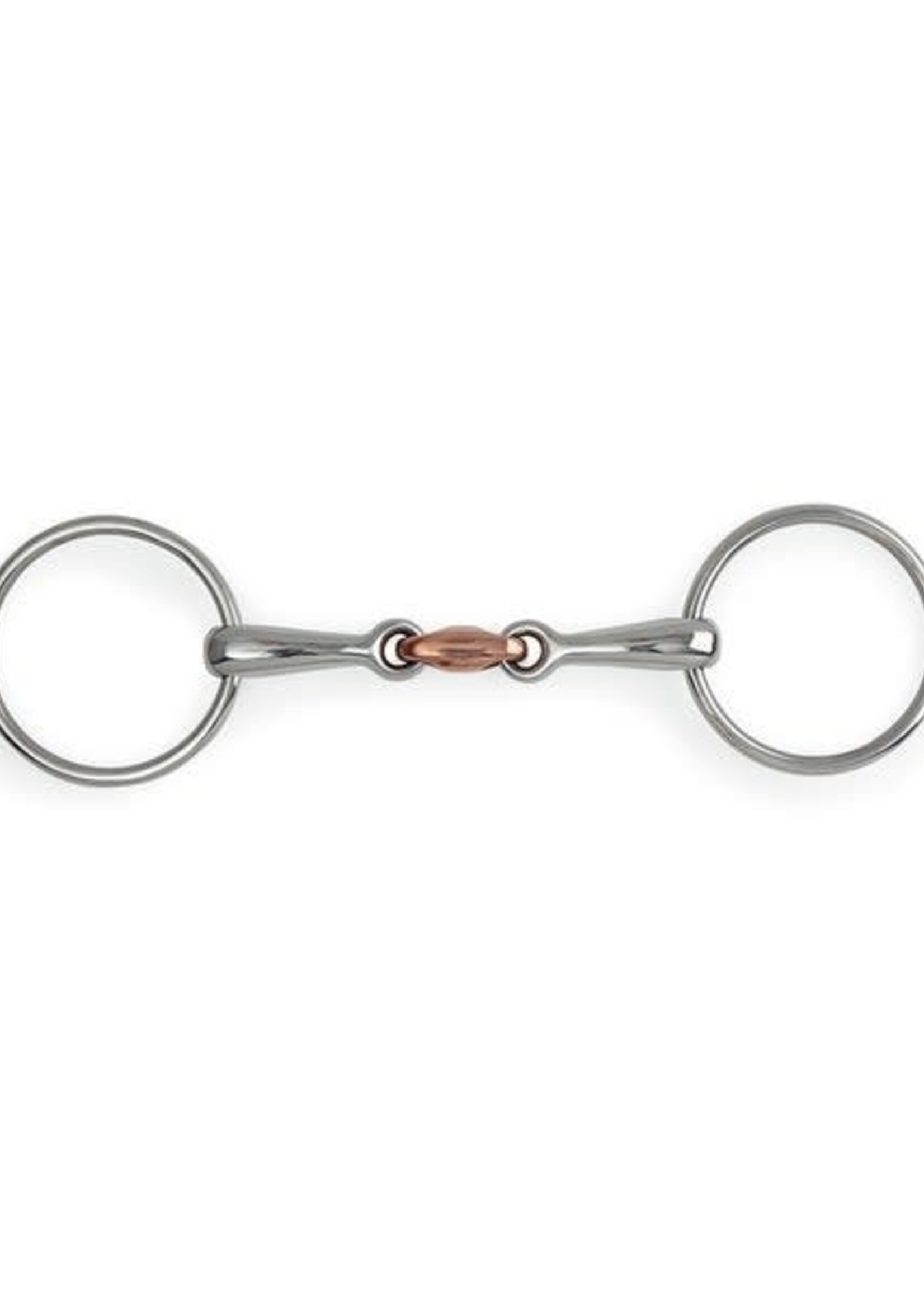 Shires Shires Loose Ring Copper Lozenge 16mm S/Steel Snaffle