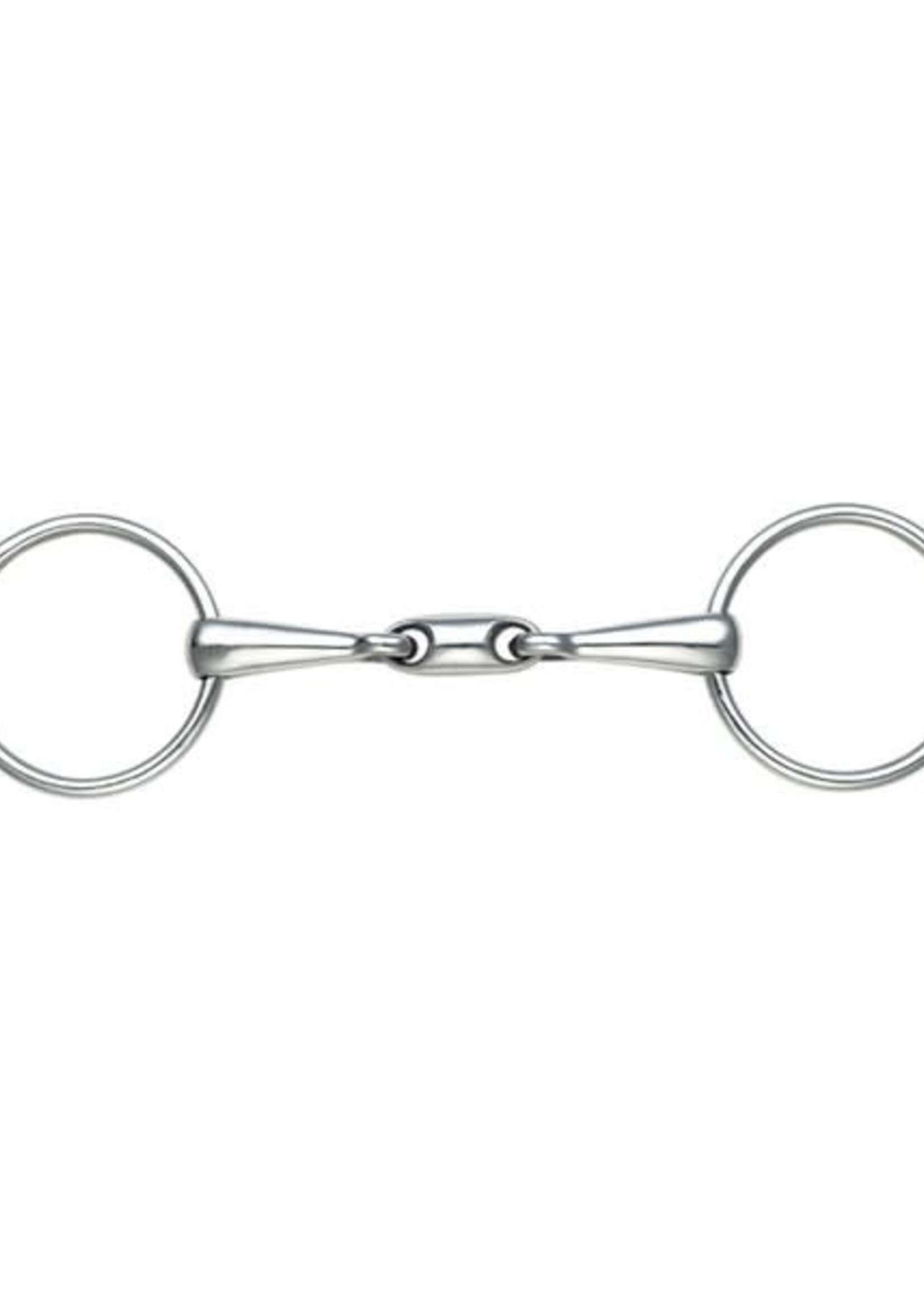 Shires Shires Loose Ring Lozenge 18mm S/Steel Training Snaffle