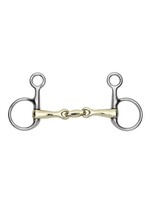 Shires Shires Hanging Cheek Lozenge Brass Snaffle