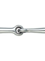 Shires Shires Flat Ring Eggbutt Jointed S/Steel Snaffle