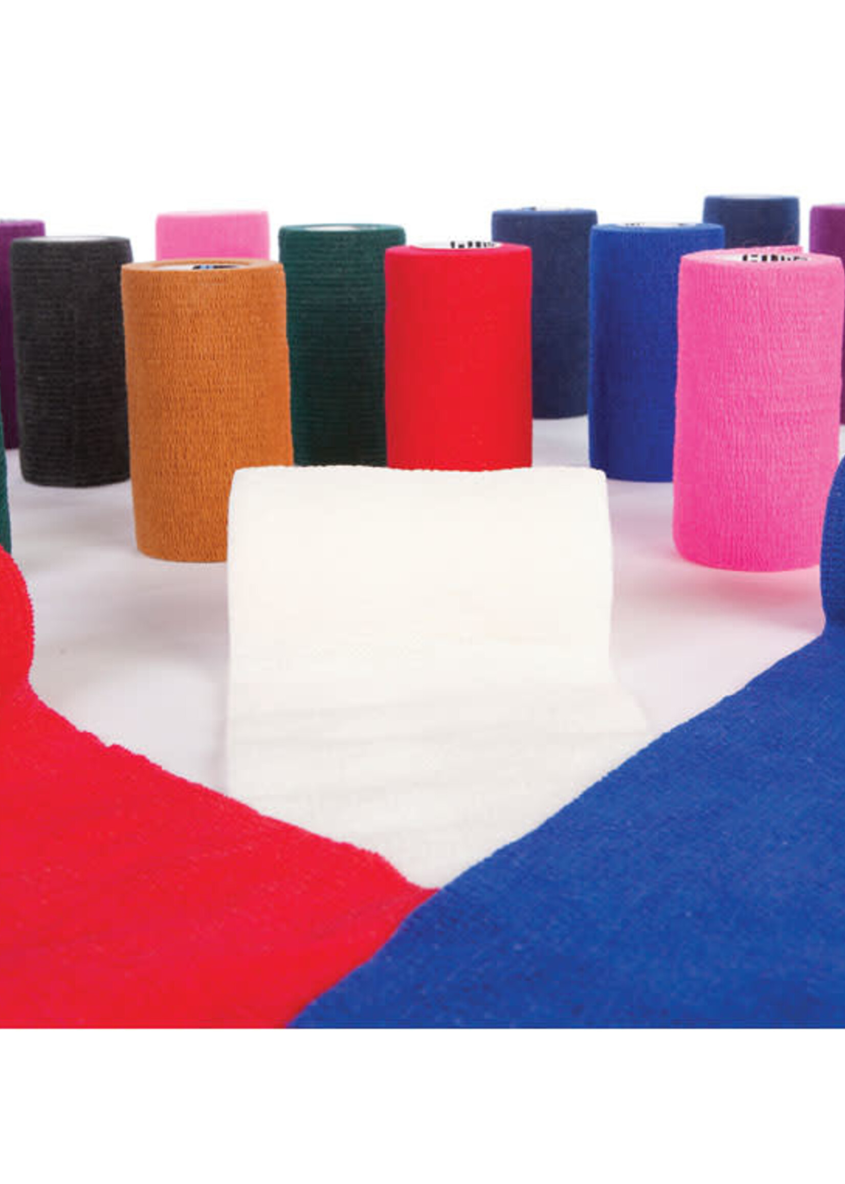 HY Equestrian HyHealth Sportwrap Cohesive Veterinary Bandage Assorted Colours Single
