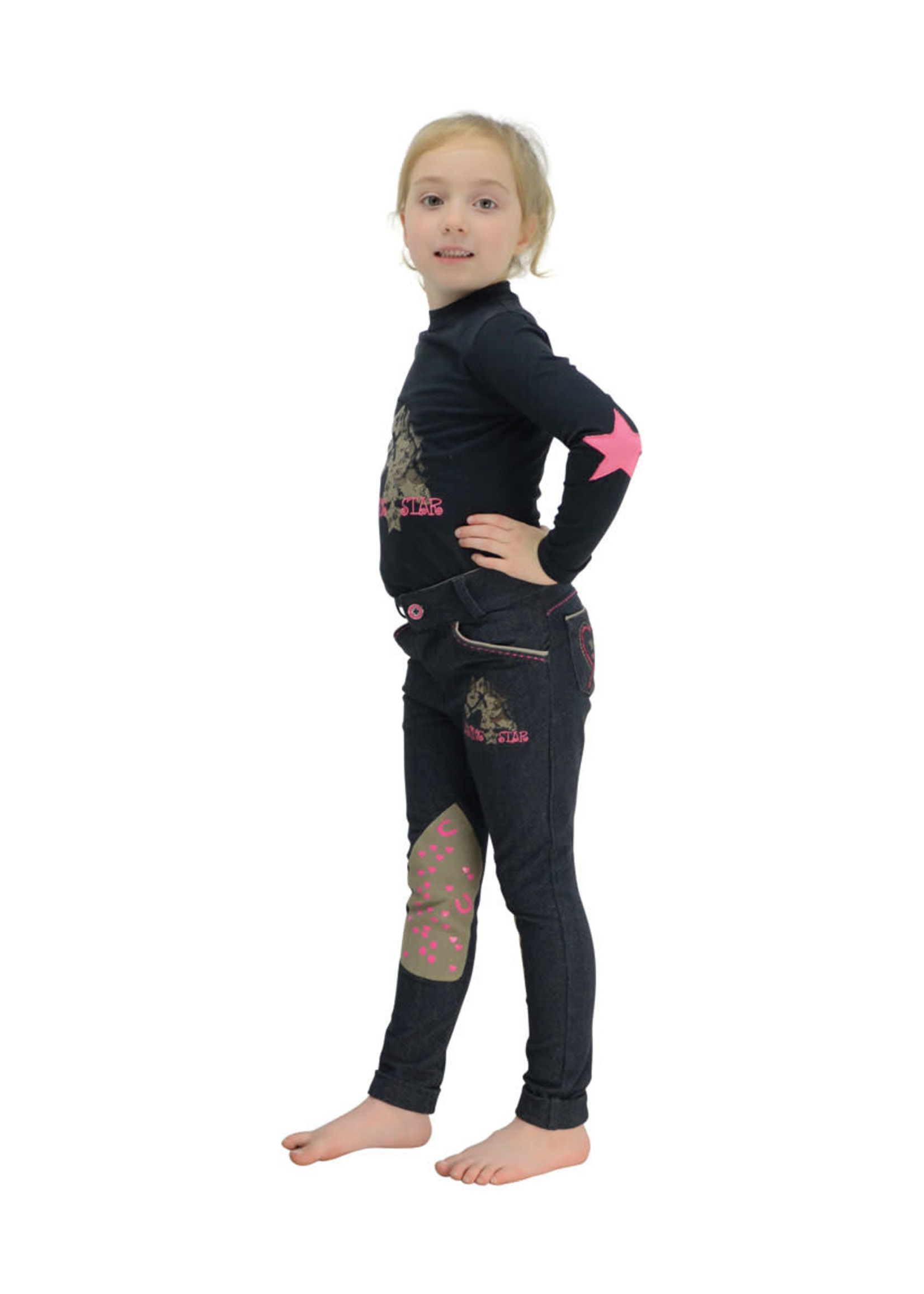 Little Rider Little Rider Riding Star Long Sleeved Top By Little Rider
