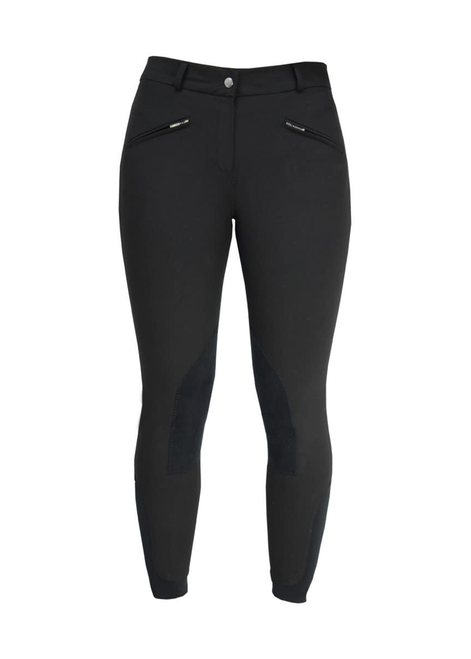 HY Equestrian Hyperformance Cranwell Ladies Suede Knee Patch Breeches