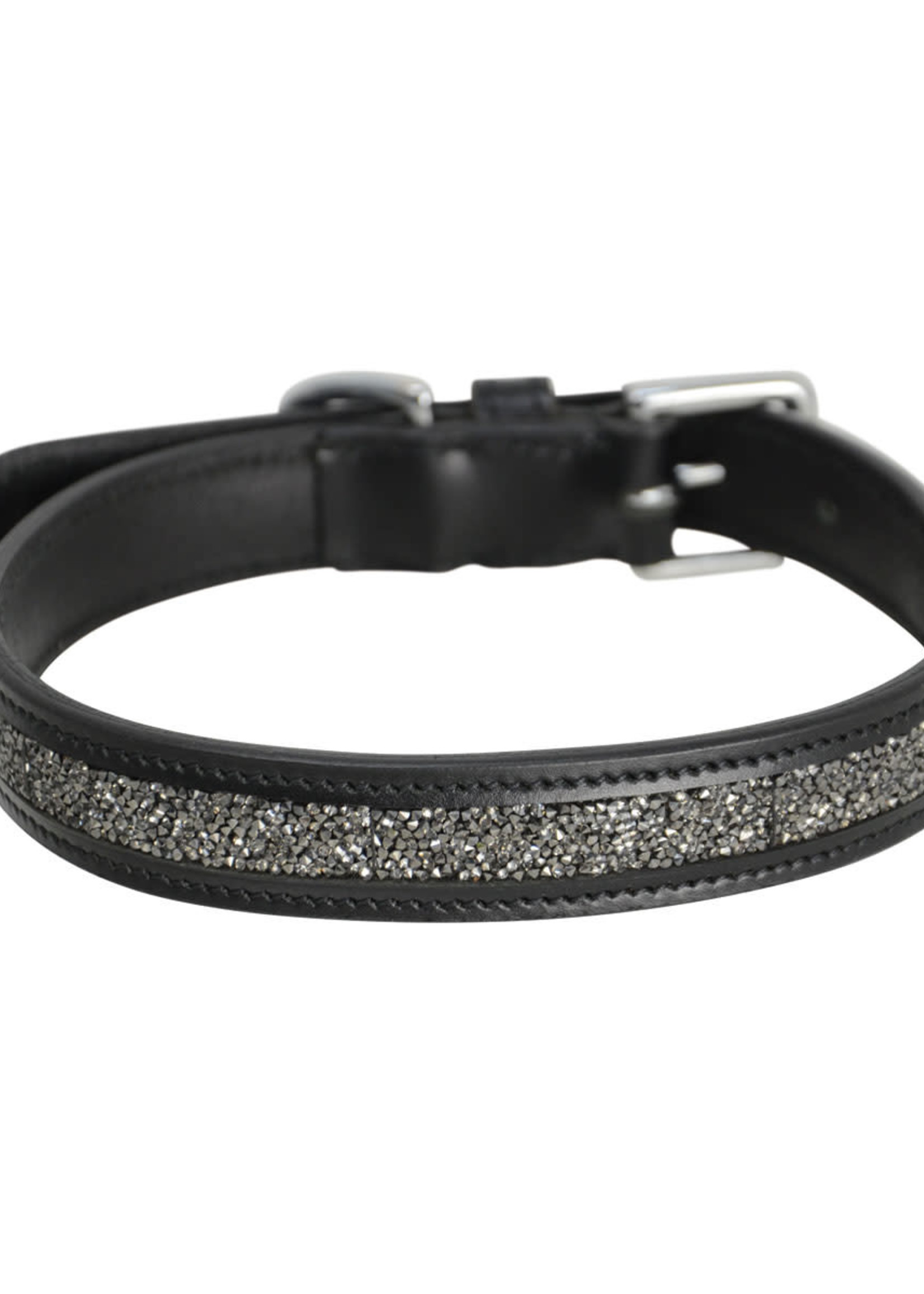 HY Equestrian Hy Encrusted Crystal Dog Collar