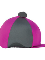 HY Equestrian Hyfashion Two Tone Bobble Hat Cover One Size