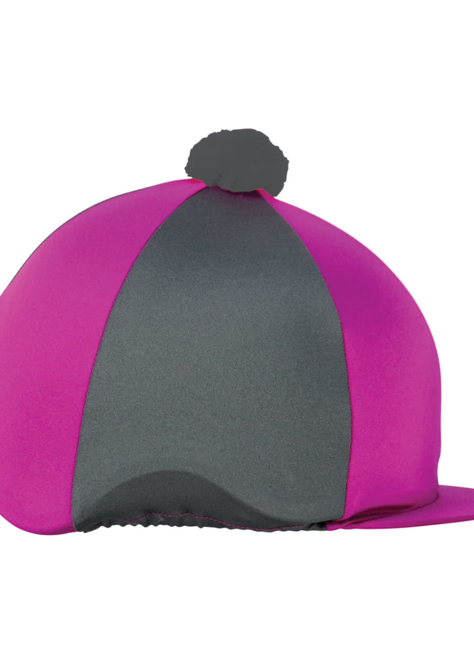 HY Equestrian Hyfashion Two Tone Bobble Hat Cover One Size