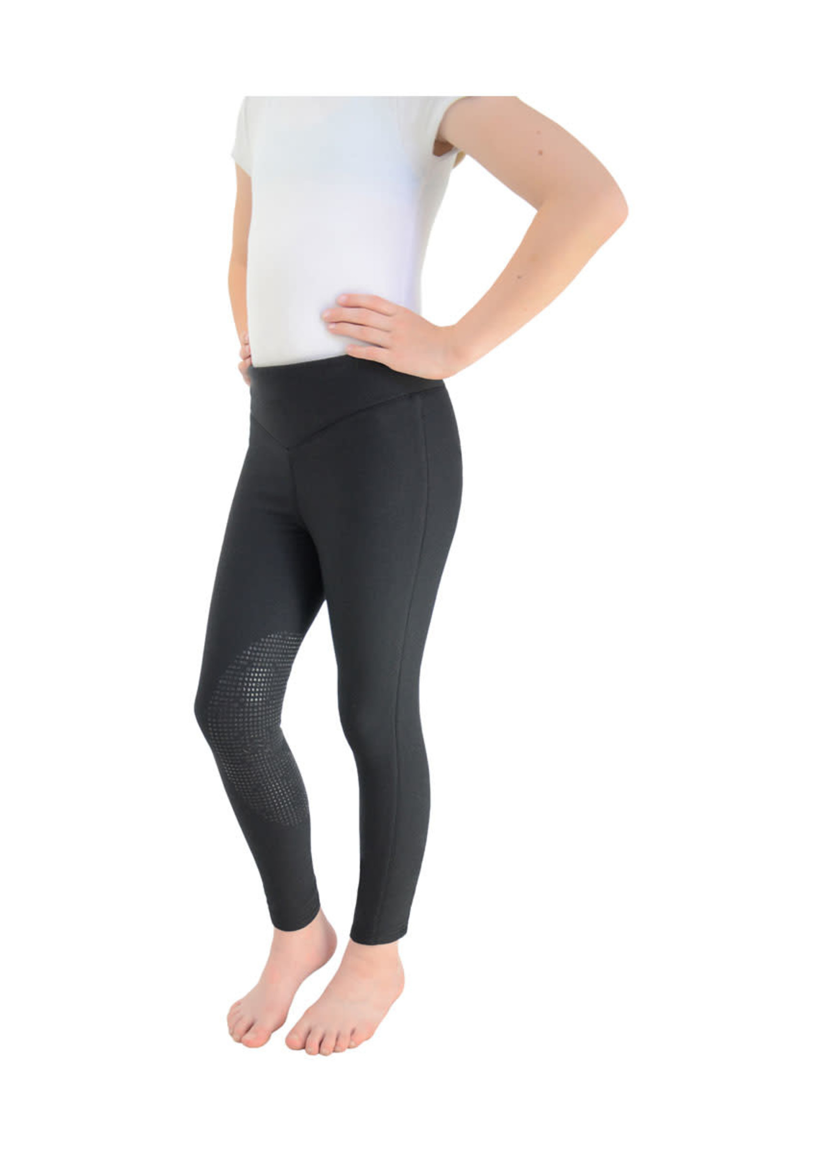 HY Equestrian Hyperformance Blizzard Childrens Softshell Riding Tights