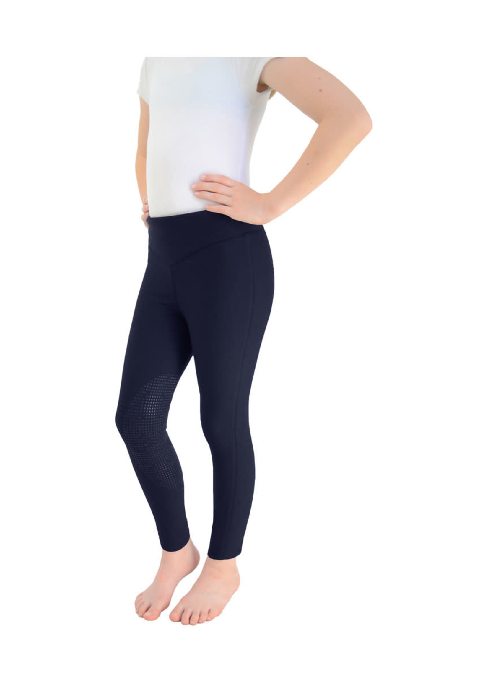 HY Equestrian Hyperformance Blizzard Childrens Softshell Riding Tights