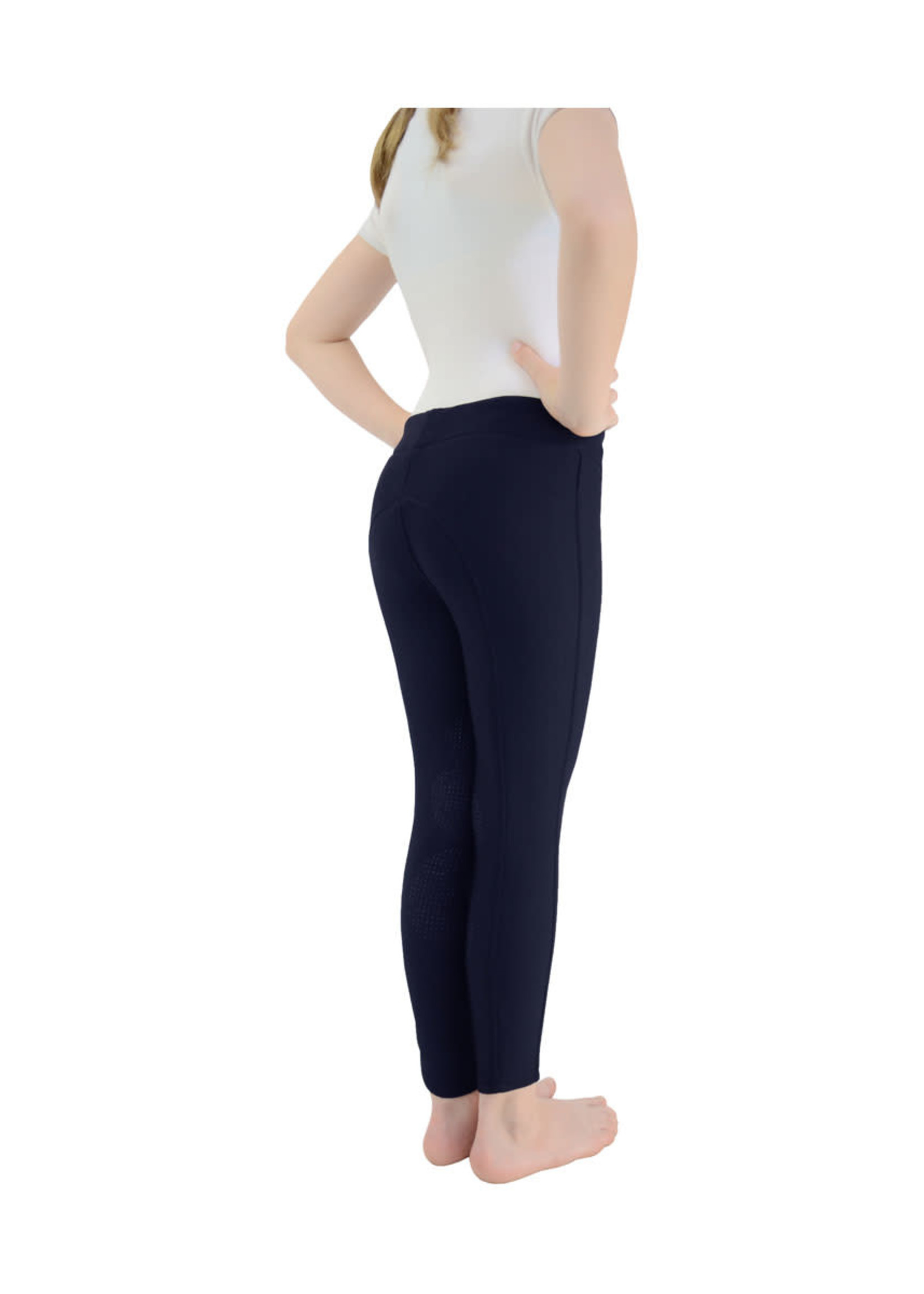 HY Equestrian Hyperformance Blizzard Childrens Softshell Riding Tights