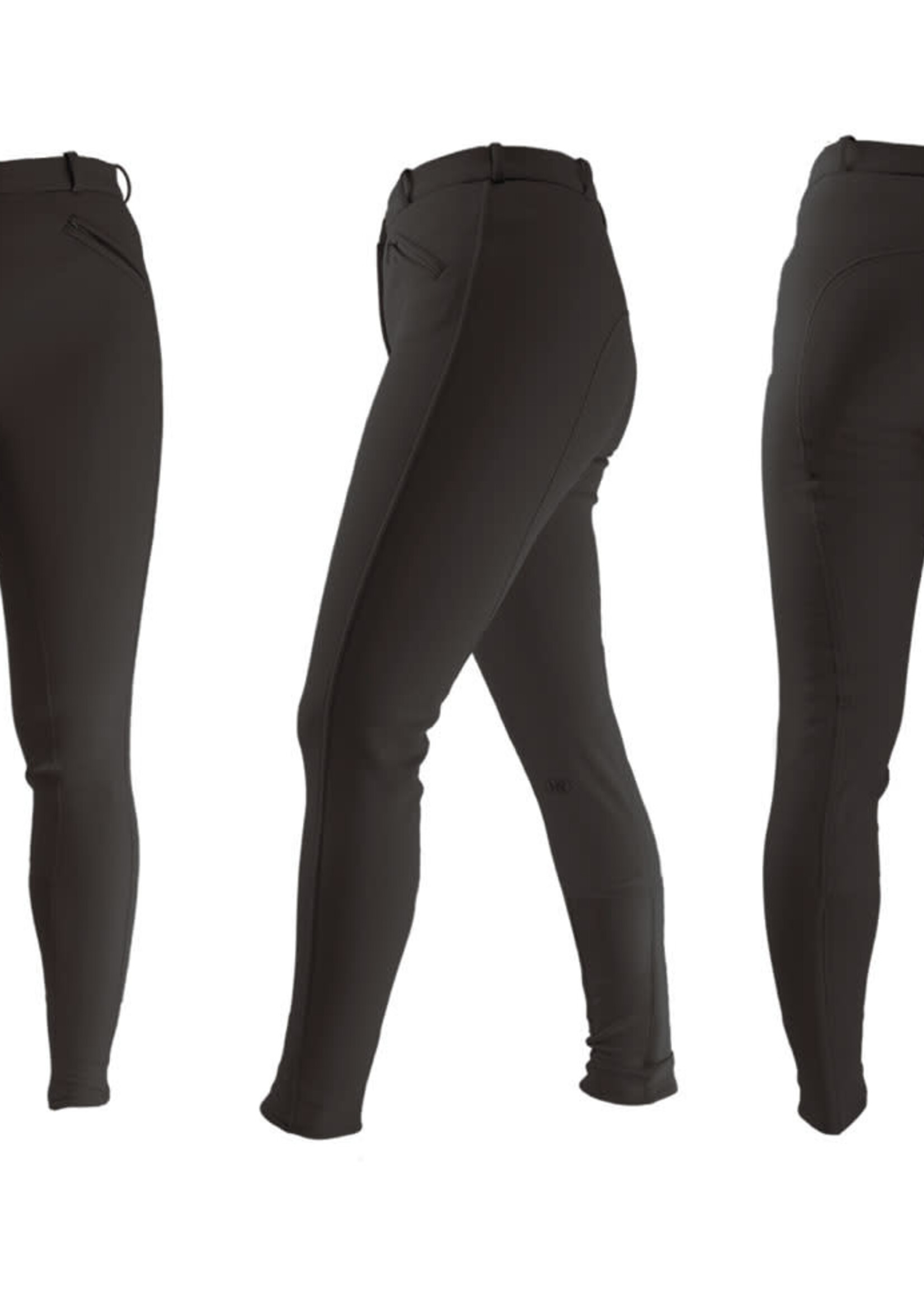 HY Equestrian Hyperformance Softshell Winter Ladies Full Suede Seat Breeches