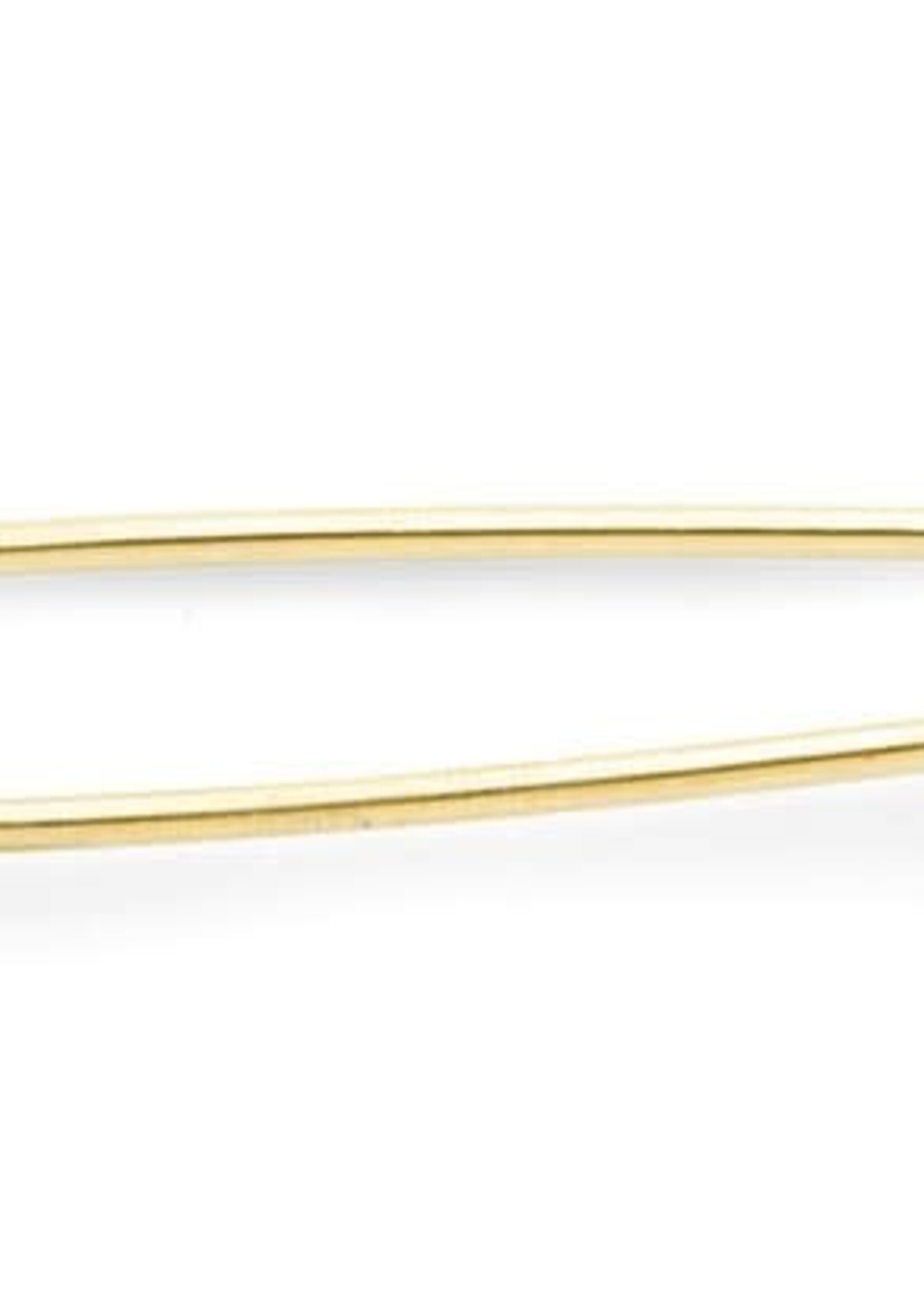 Shires Shires Plain Gold Plated Stock Pin