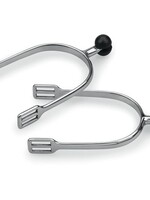 Shires Shires Plastic Roller Ball S/Steel Spurs