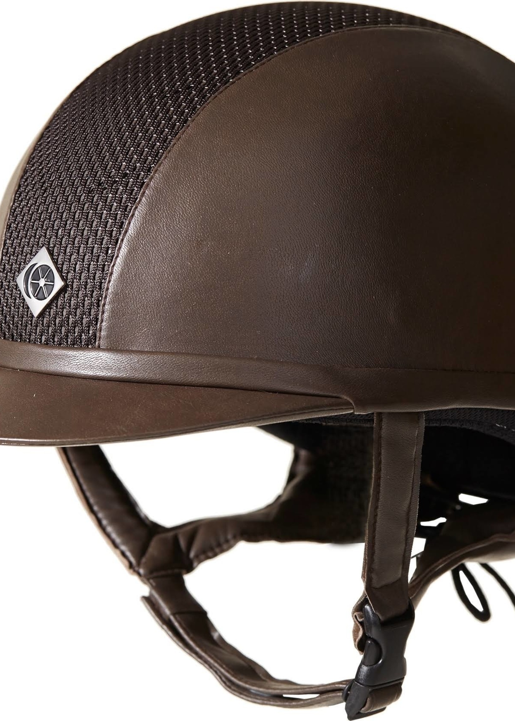 Charles Owen Charles Owen Leather Look Ayr8 Riding Hat