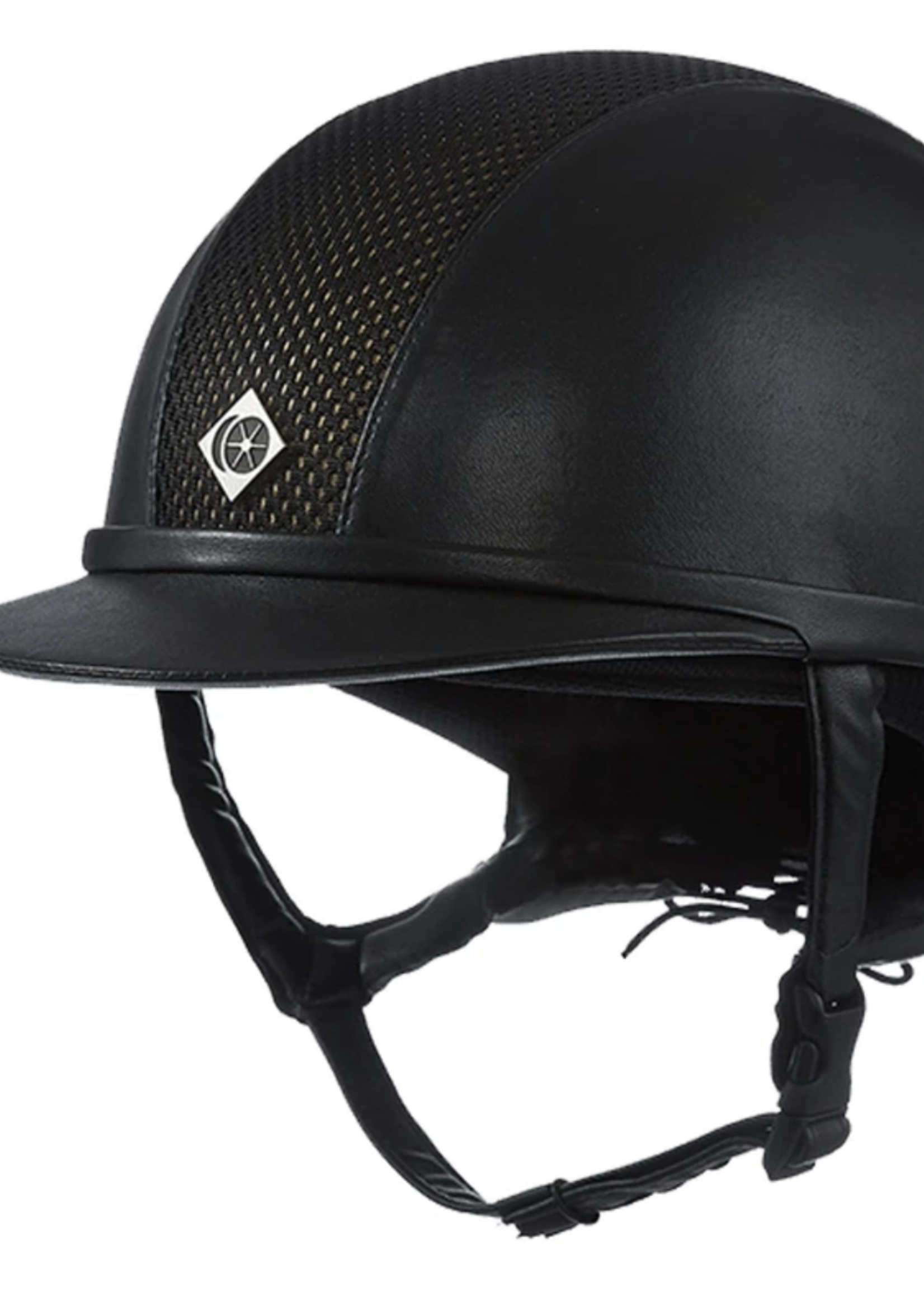 Charles Owen Charles Owen Leather Look Ayr8 Riding Hat