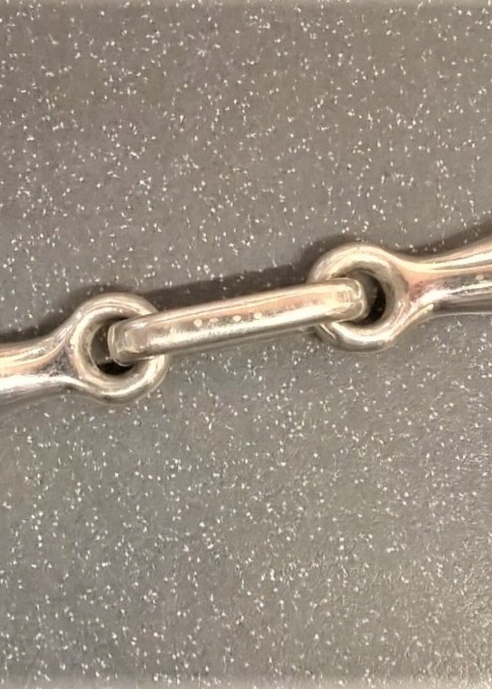 Abbey England Abbey Loose Ring Long Link 21mm Dick Christian S/Steel Snaffle 5"