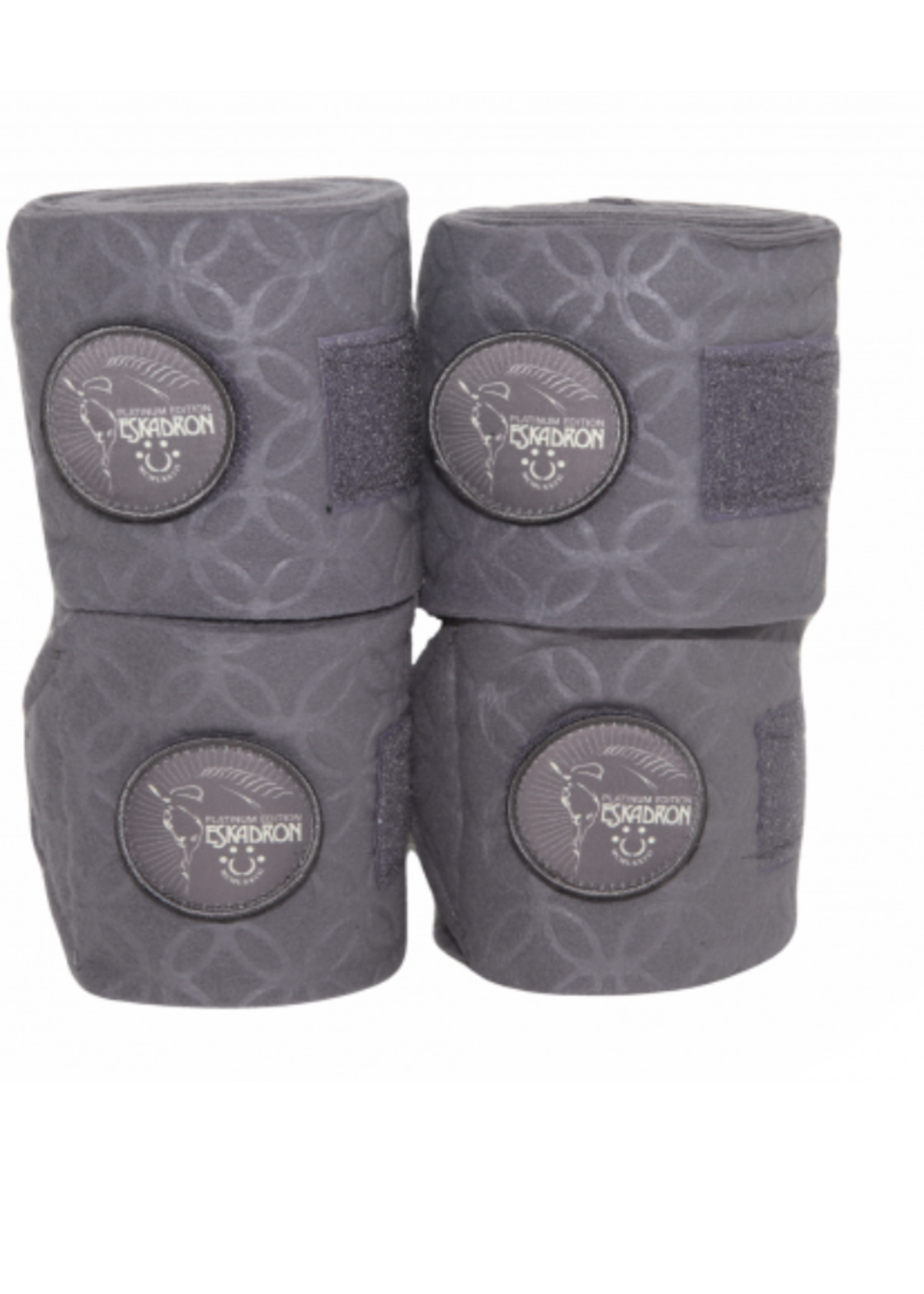 Eskadron Eskadron Platinum Edition Violet Grey Fleece Polo Bandages 4 Pack