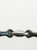 Abbey England Abbey Baucher Hanging Cheek Jointed Stainless Snaffle 5 1/2"