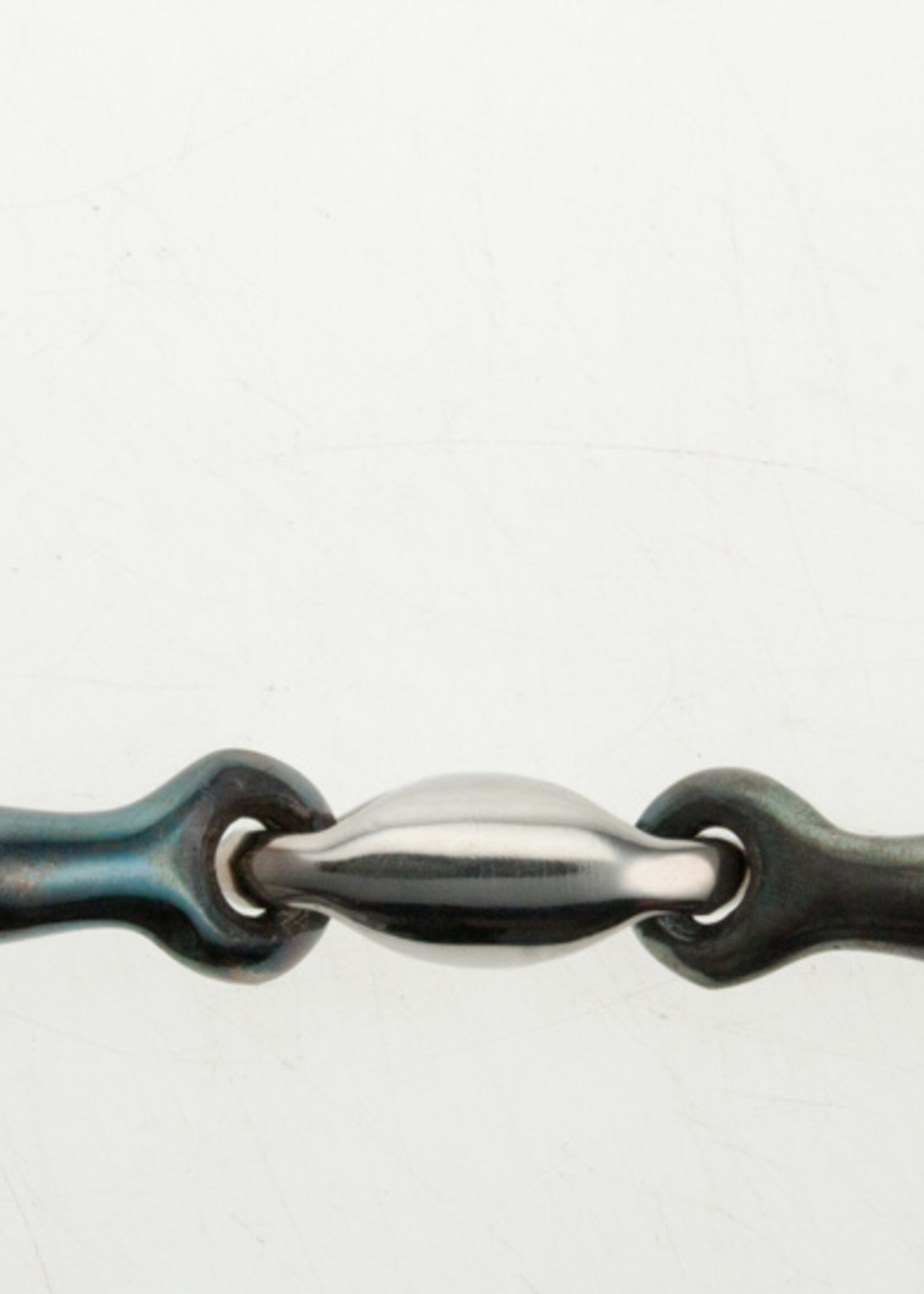 Abbey England Abbey Baucher Hanging Cheek Jointed Stainless Snaffle 5 1/2"