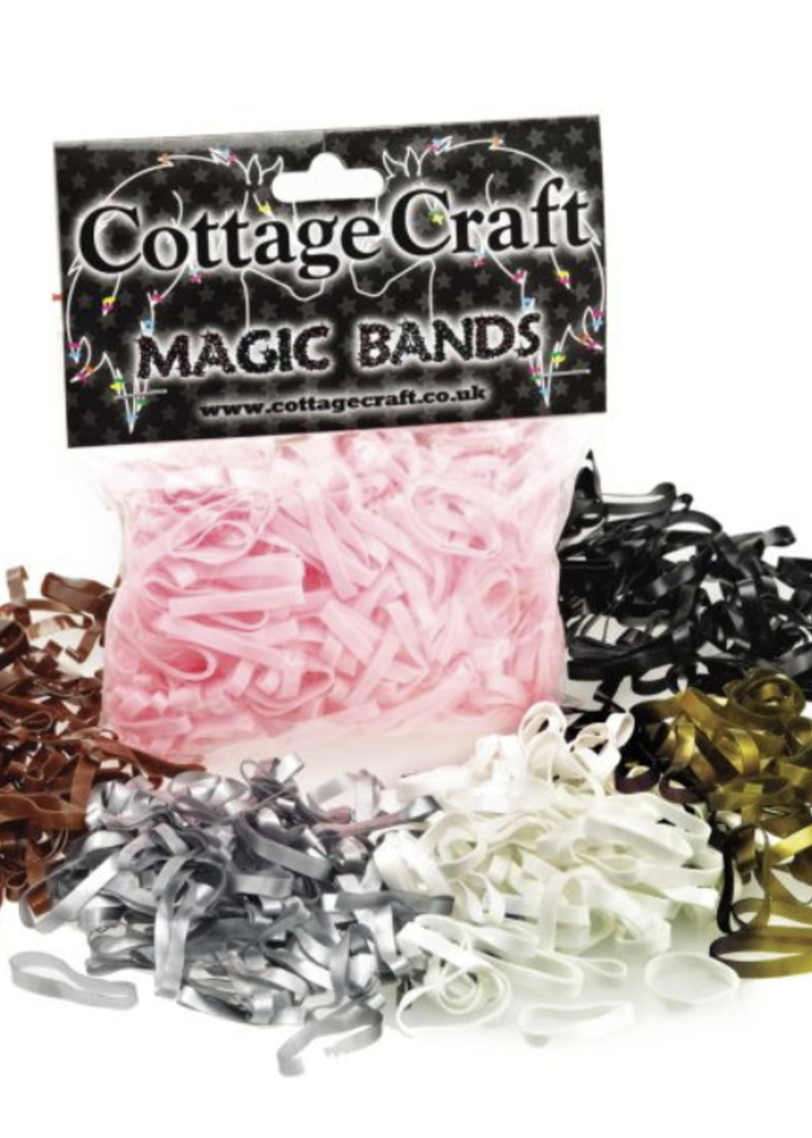 Cottage Craft Cottage Craft Plaiting Bands Magic 500 Pack
