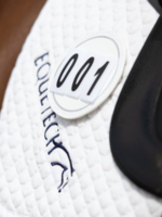 Equetech Equetech Deluxe Leather Saddle Cloth Number Holder