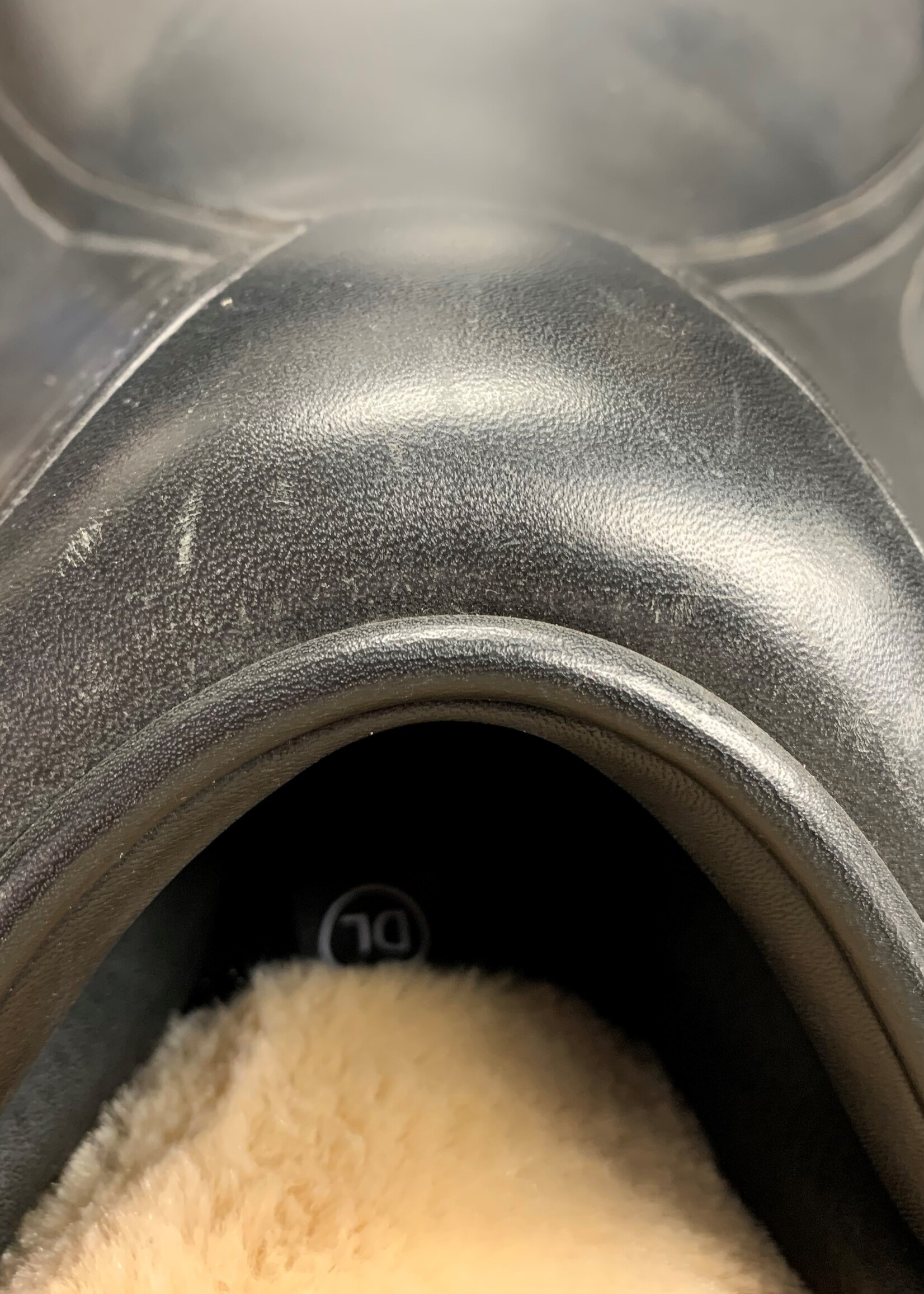 Equipe Equipe Elegance Mono Dressage Saddle 17" M Black Ex Demo