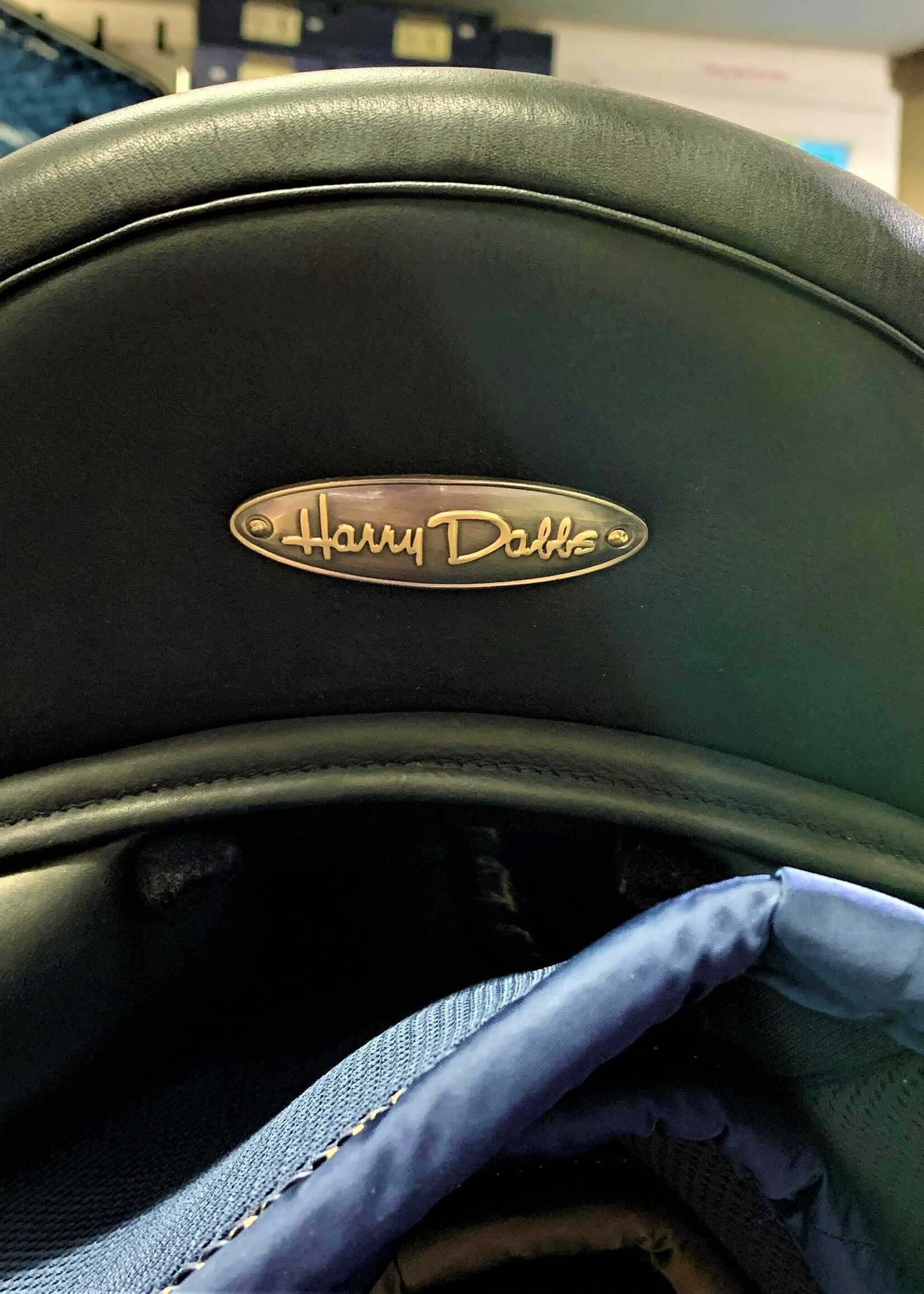 Harry Dabbs Harry Dabbs Avant Consort Dutch Mono Dressage Saddle  17 1/2" MW Black