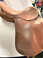 Jaguar Close Contact XKC Dressage Saddle 17 1/2" MN Brown Ex Demo