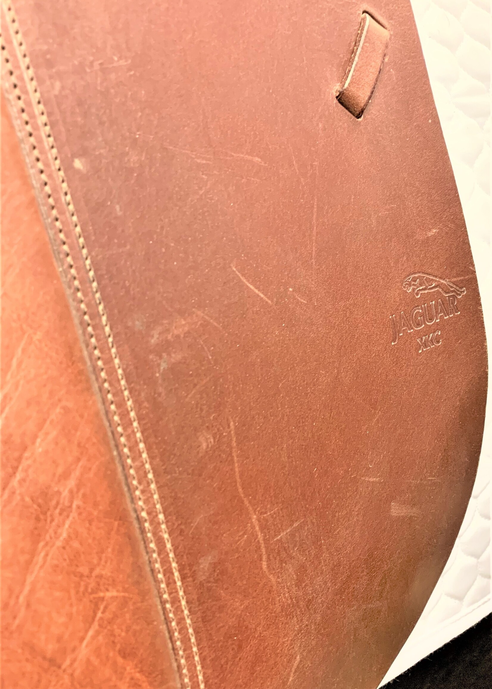 Jaguar Close Contact XKC Dressage Saddle 17 1/2" MN Brown Ex Demo