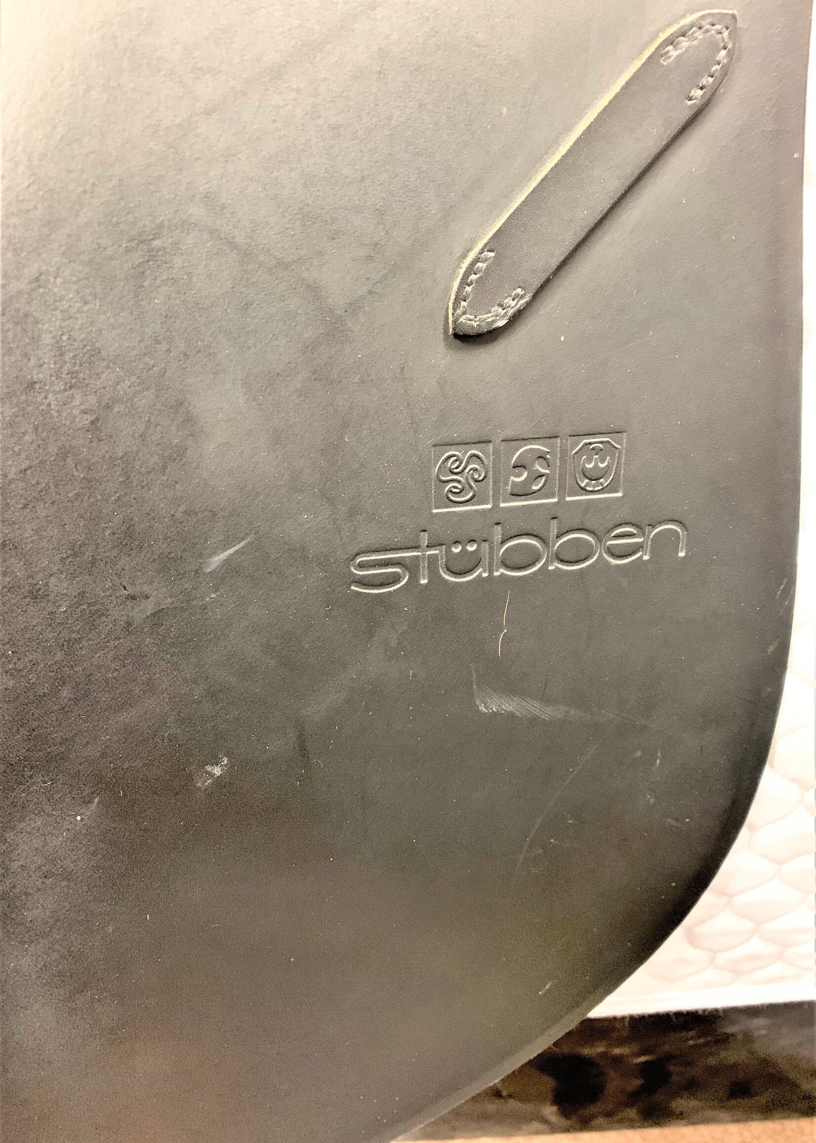 Stubben Stubben Scandica DL Dressage Saddle 17" 28 Black Ex Demo