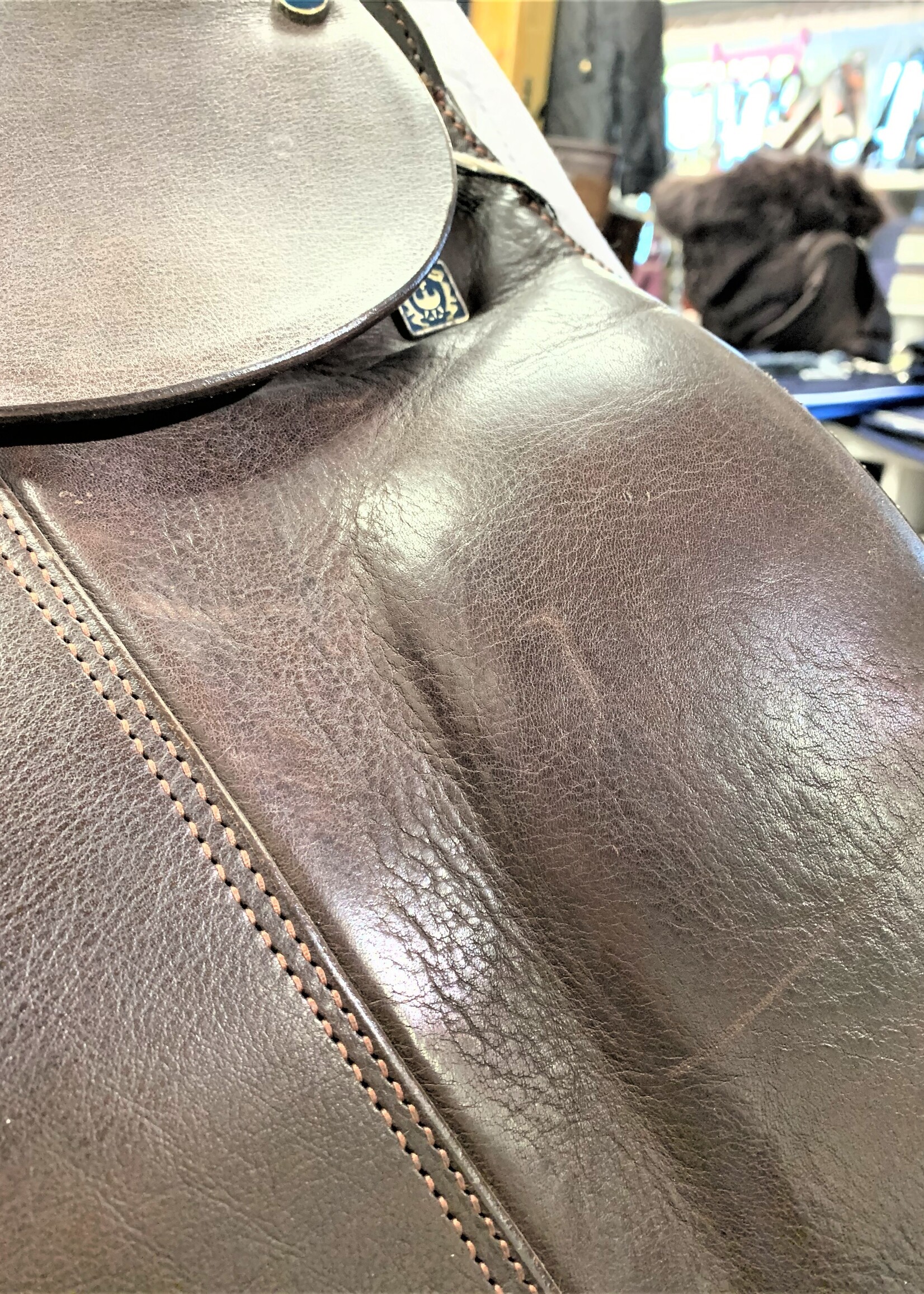 Stubben Stubben Tristan DL Dressage Saddle 17 1/2" 28 Brown Ex Demo