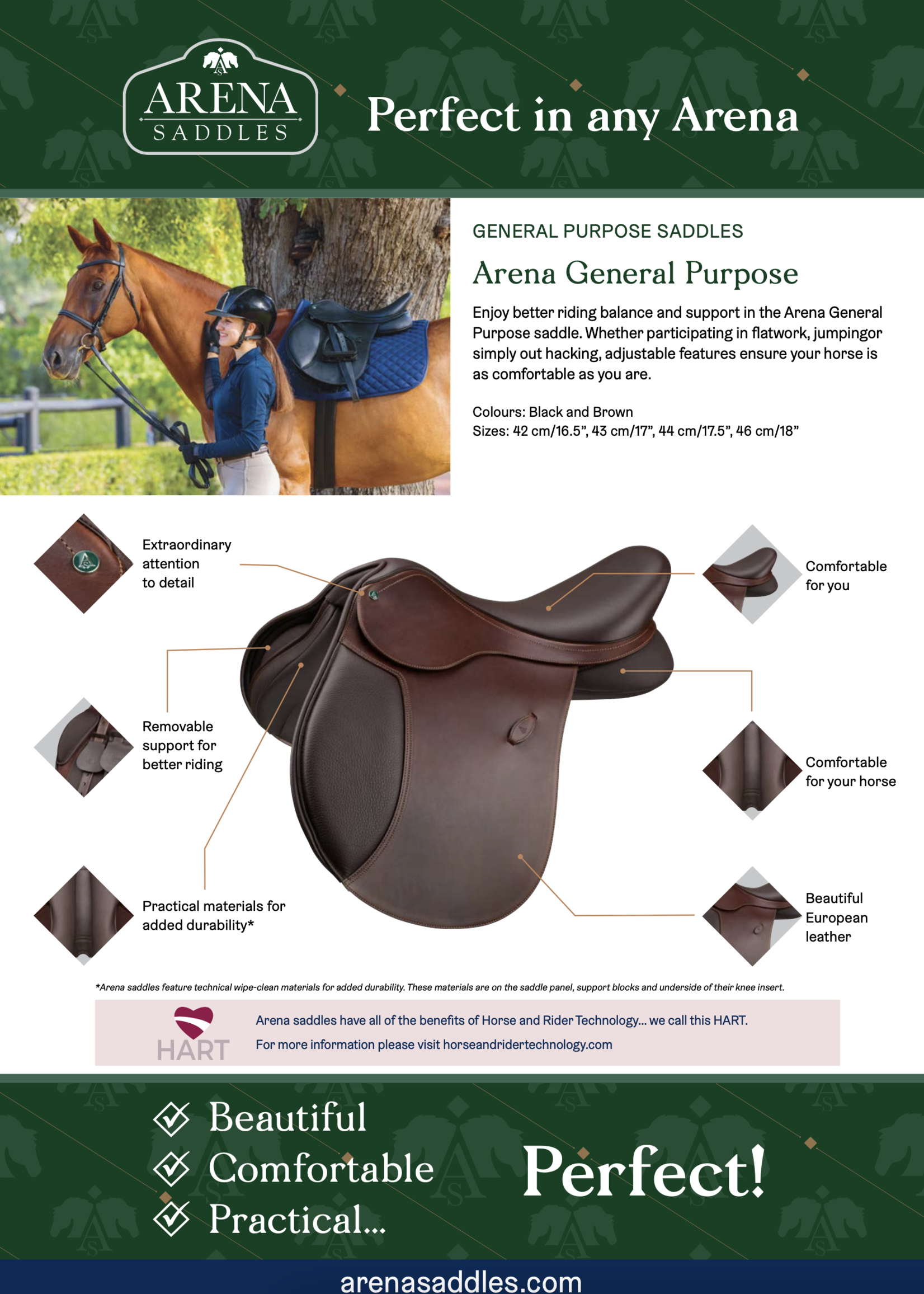 Arena Arena GP Saddle
