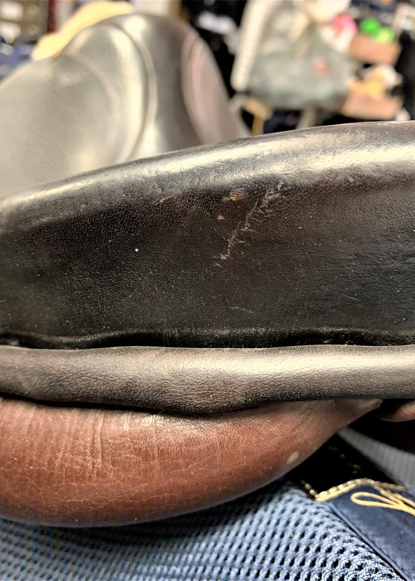 CTD CTD St Martin Pony General Purpose Saddle 16" M Brown with Suede Knee Pads Ex Demo