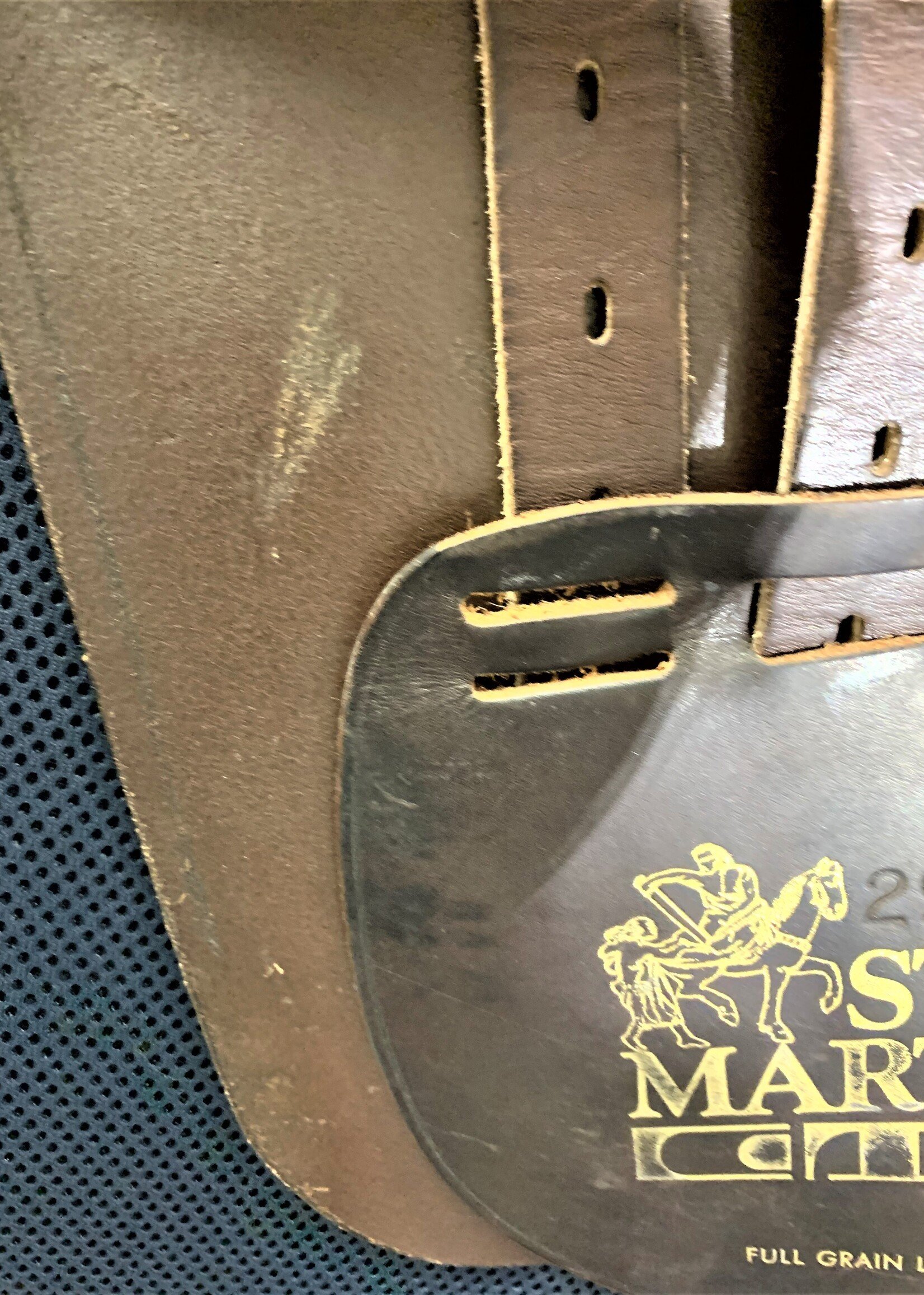 CTD CTD St Martin Pony General Purpose Saddle 16" M Brown with Suede Knee Pads Ex Demo