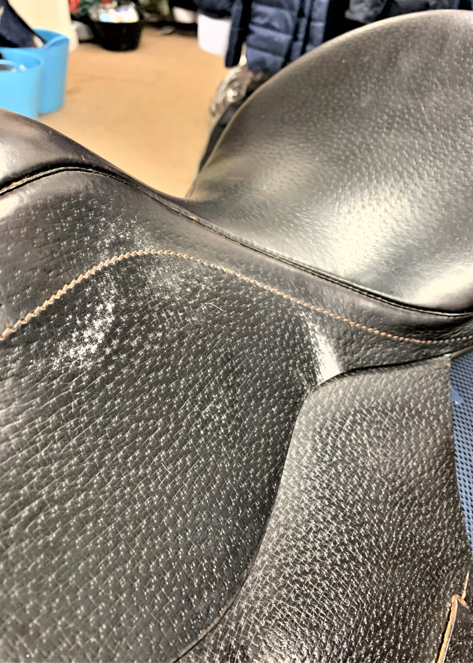 CTD CTD St Martin Pony General Purpose Saddle 16" M Brown with Suede Knee Pads Ex Demo