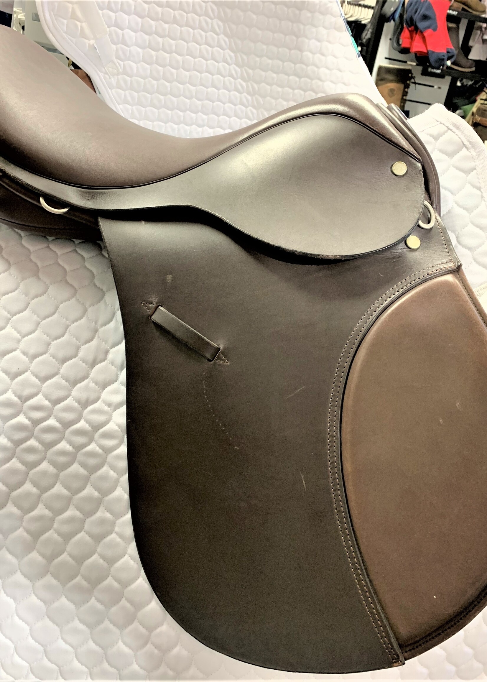 Ideal Ideal GP Saddle 17 1/2" M Brown Ex Demo