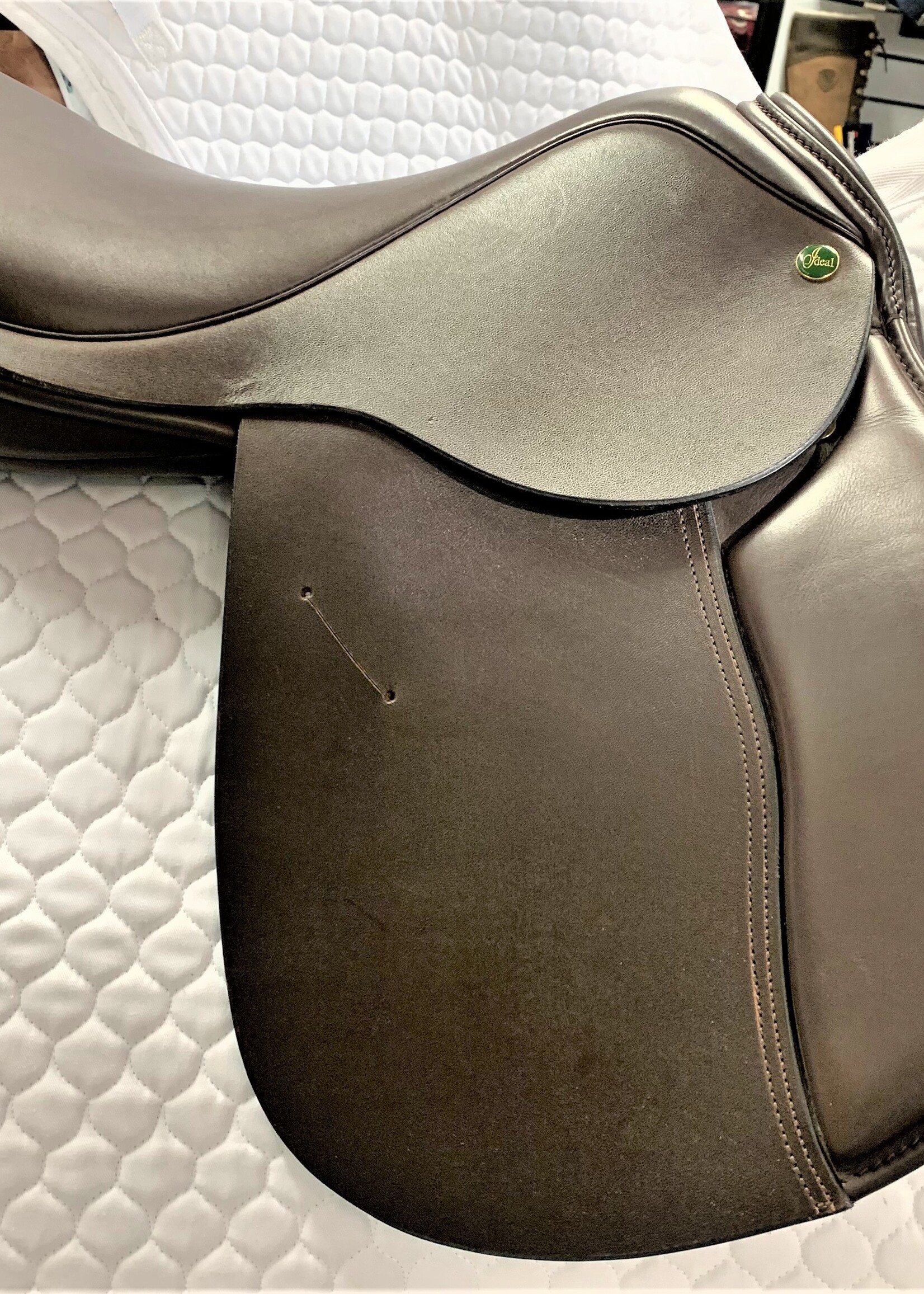 Ideal Ideal Zara Pony GP Saddle 15" MW Brown Ex Demo