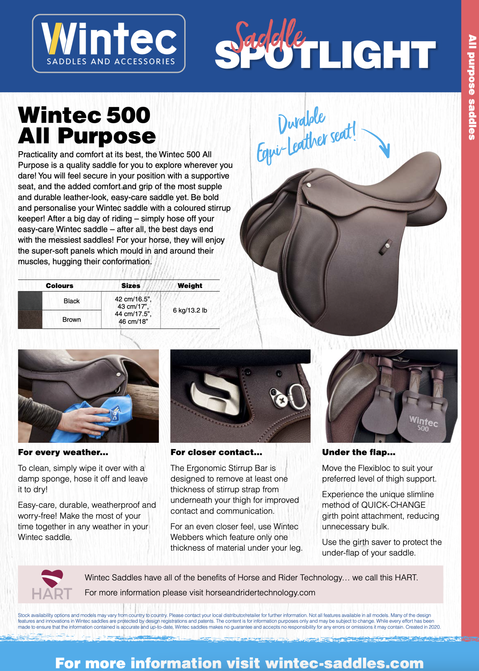 Wintec Wintec 500 All Purpose Saddle