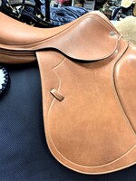 Equipe Equipe Deep Jumping Saddle 17 1/2" M Tan Ex Demo