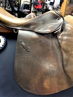 Stubben Stubben Parzival CS Elite Jump 17 1/2" 30 Brown Second Hand Saddle