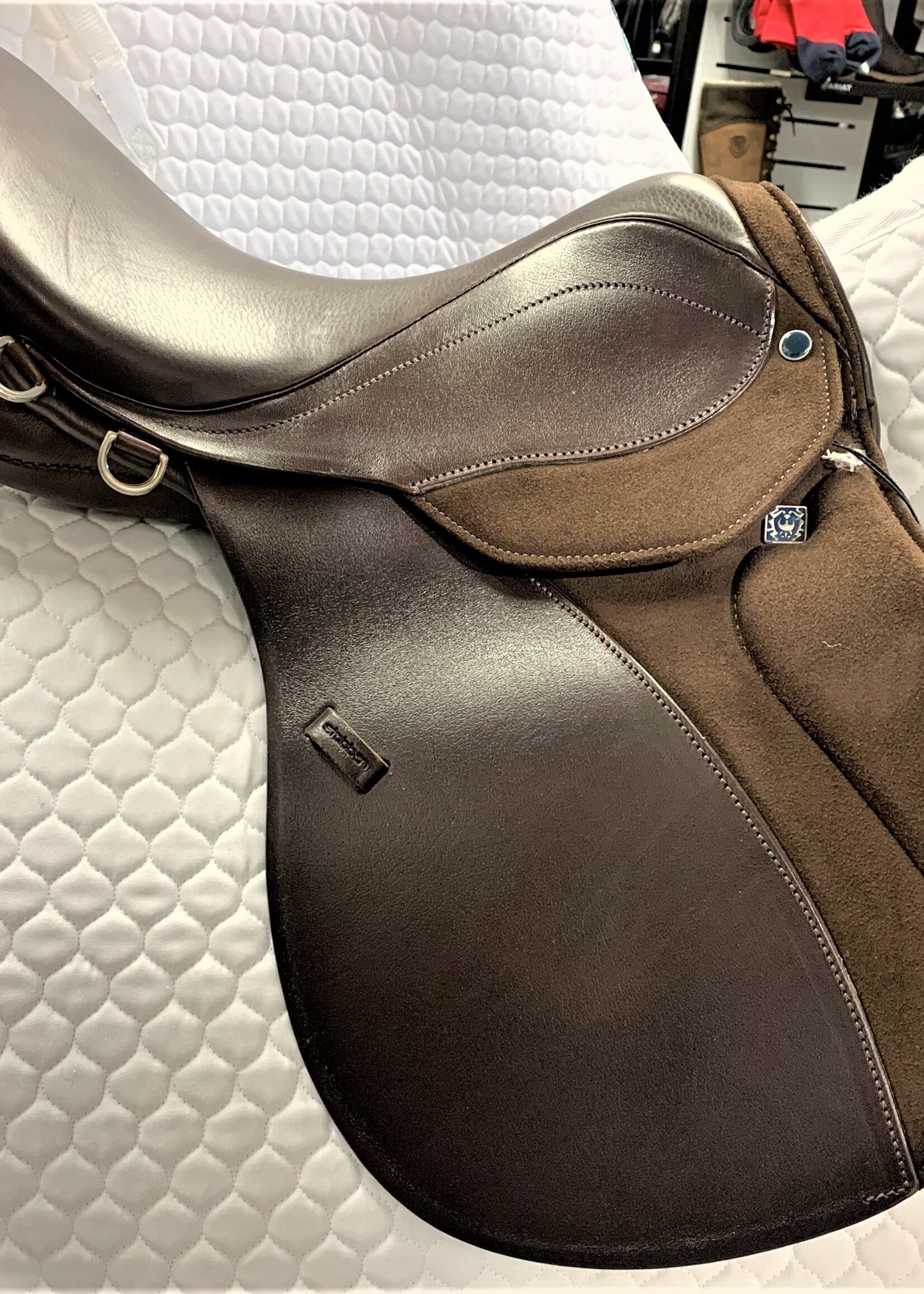 Stubben Stubben S Laurus Junior Jump Saddle 16" 32 Brown Ex Demo