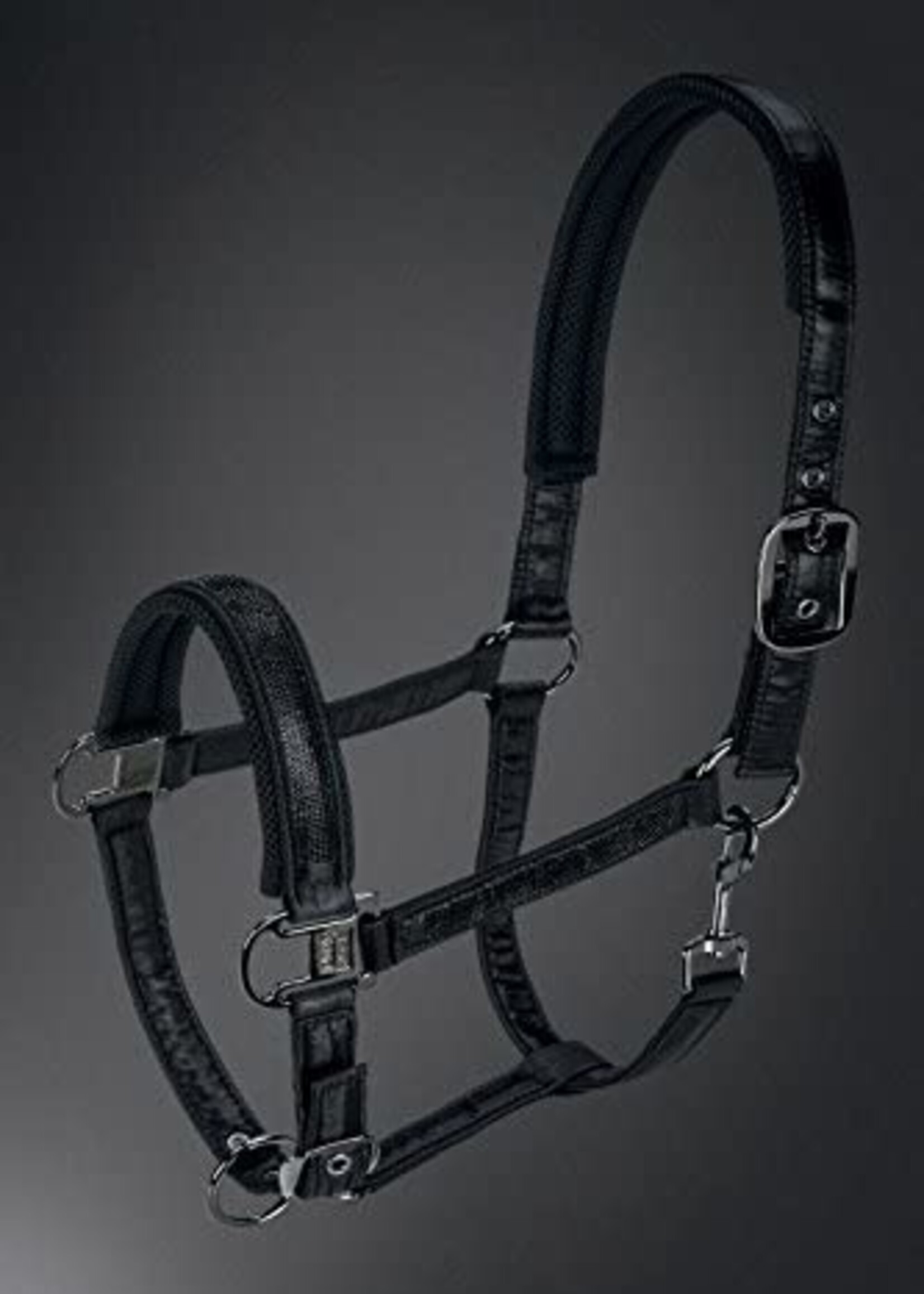 Eskadron Eskadron Platinum Collection Satin Crystal Black Headcollar