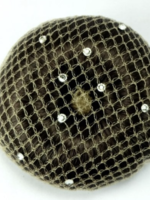 ShowQuest ShowQuest Bun Net Swarovski Crystals