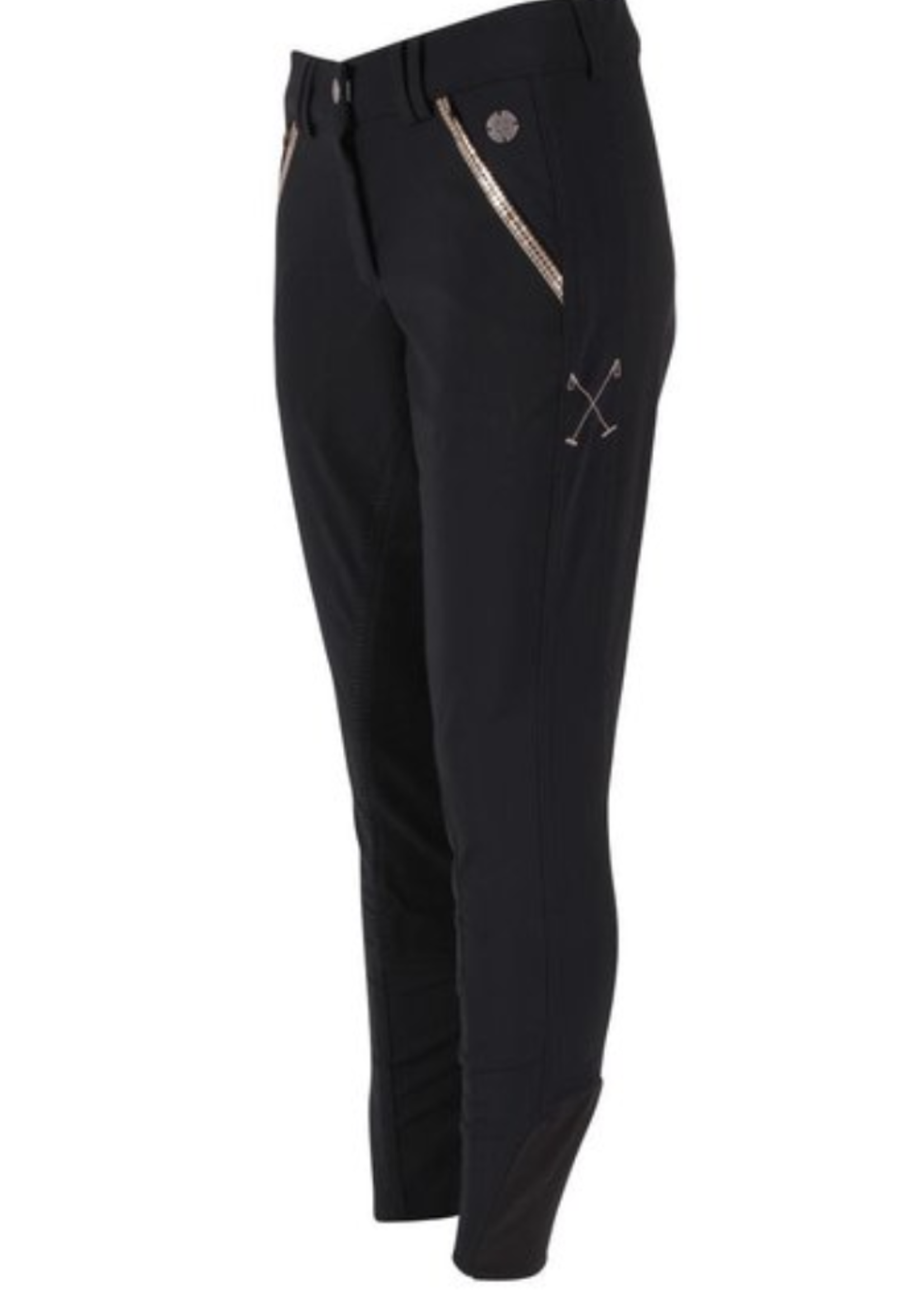 H V Polo H V Polo Verga Water Resistant Softshell Winter Womens Full Suede Seat Breeches