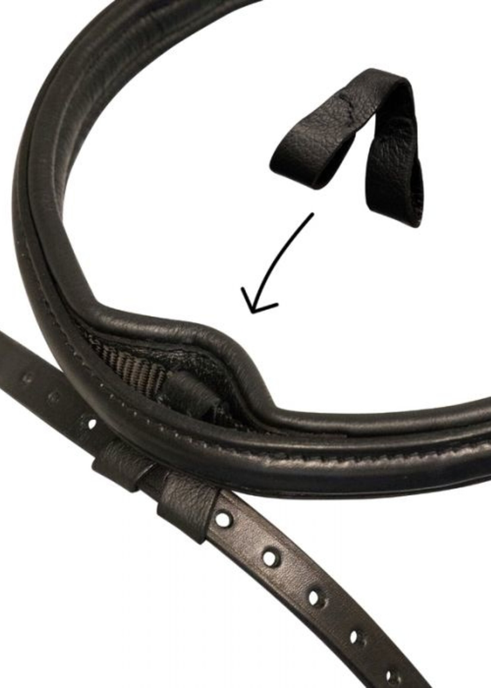 Stubben Stubben Snaffle Bridle 2500 Freedom Combined Noseband
