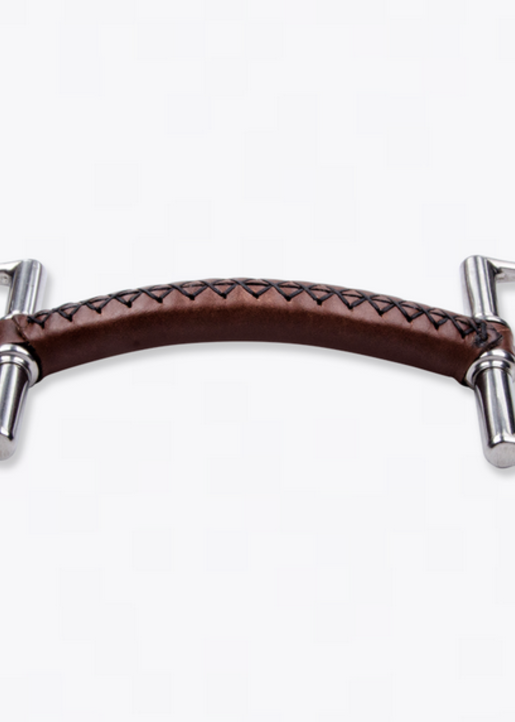 Trust Trust Leather D Ring Straight Bar Snaffle Bit