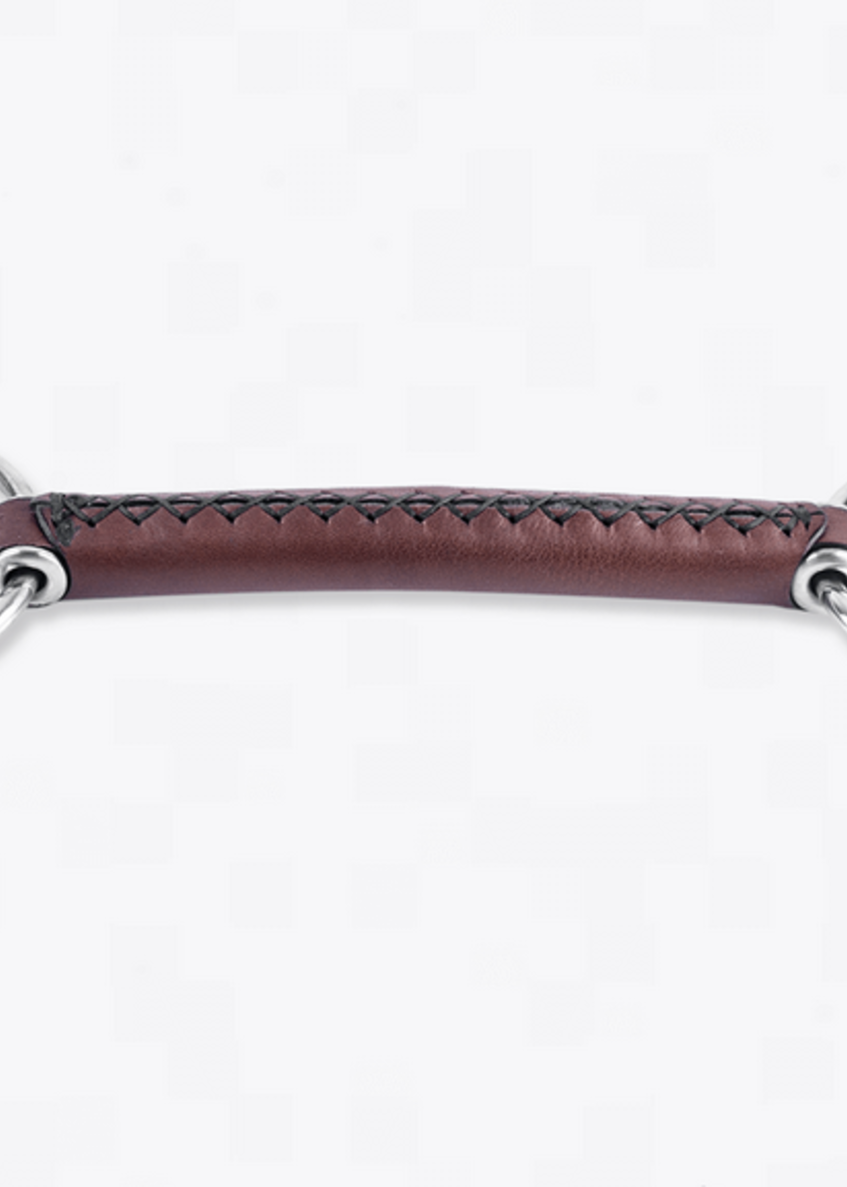 Trust Trust Leather 2.5 Ring Straight Bar Bit