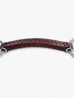 Trust Trust Loose Ring Leather Straight Bar Snaffle Bit