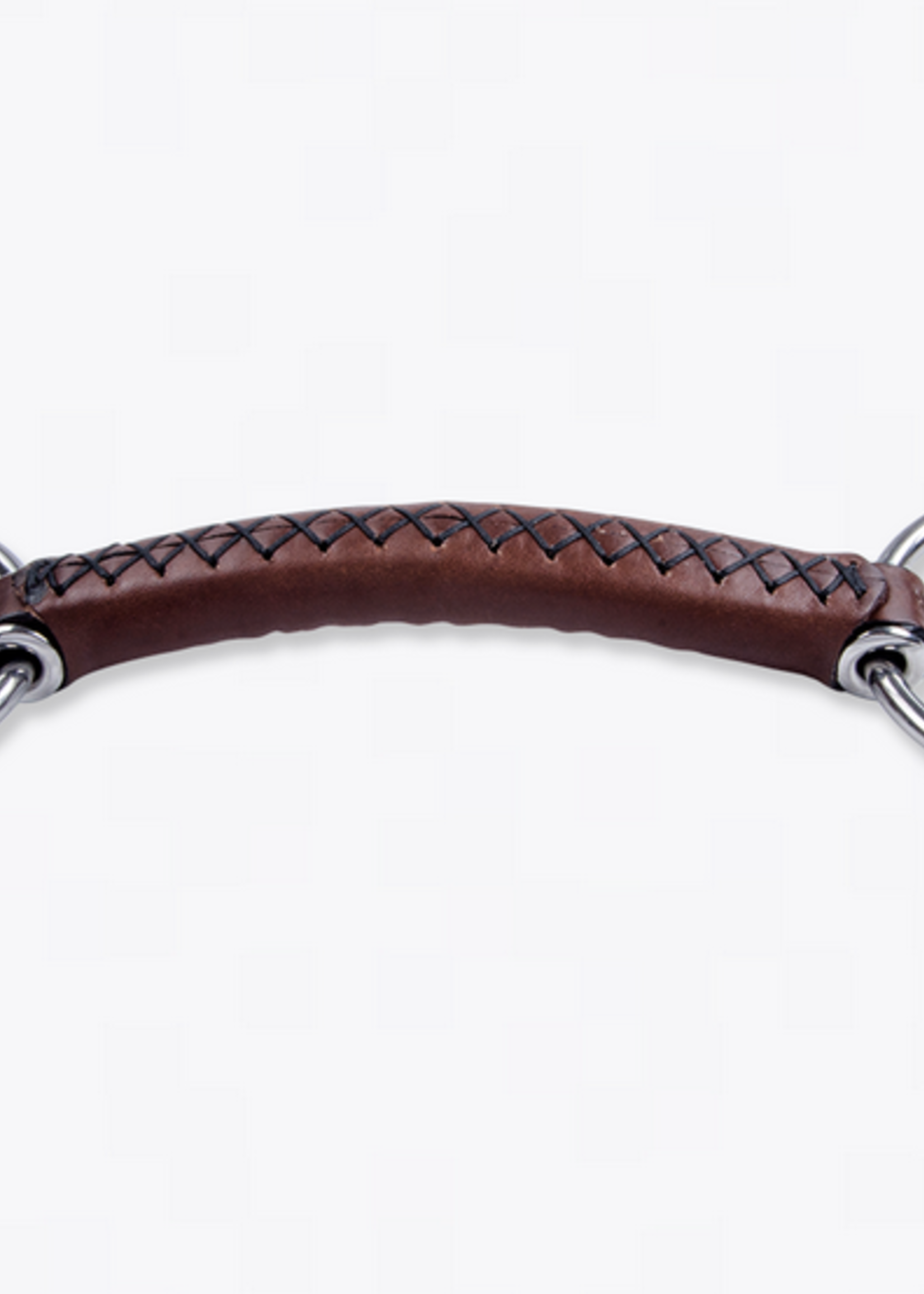 Trust Trust Loose Ring Leather Straight Bar Snaffle Bit