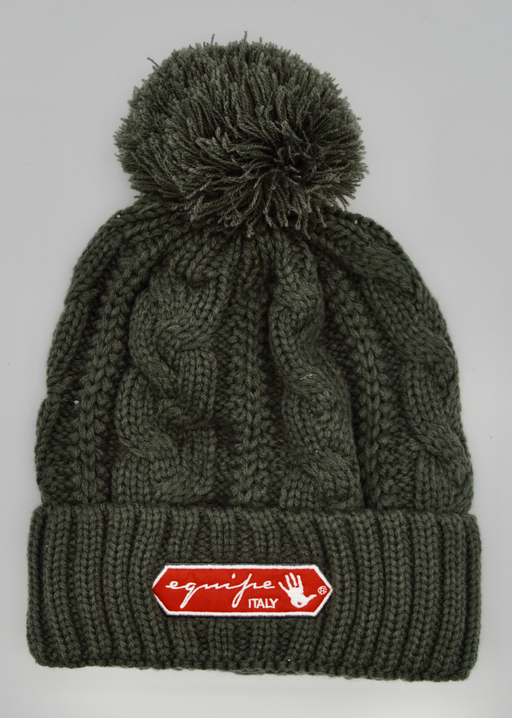 Equipe Equipe Cable Knit Bobble Hat