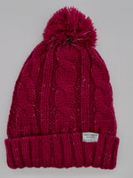 Proclimate Proclimate Duxbury Ladies Chunky Knit Pom Hat with Hi Viz Yarn